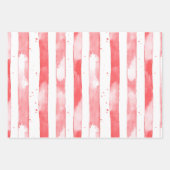 Red Mint White Peppermint Mocha Christmas   Inpakpapier Vel (Voorkant 2)