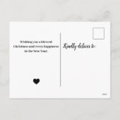 Red Mistletoe Kiss Vaarwel tot 2020 Do-over Funny Feestdagenkaart (Achterkant)