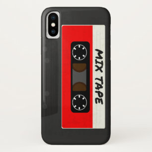 Red Mix-tape - geïnspireerde 80 en 90-inch retroa Case-Mate iPhone Case