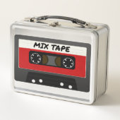 Red Mix-tape - geïnspireerde 80 en 90-inch retroac (Voorkant)