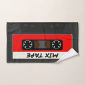 Red Mix-tape - geïnspireerde 80 en 90-inch retroac Bad Handdoek (Handdoek)