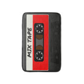 Red Mix-tape - geïnspireerde 80 en 90-inch retroac Badmat (Voorkant Verticaal)