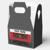 Red Mix-tape - geïnspireerde 80 en 90-inch retrosp Bedankdoosjes