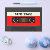 Red Mix-tape - geïnspireerde 80 en 90-inch retrosp Flyer (Enkel)