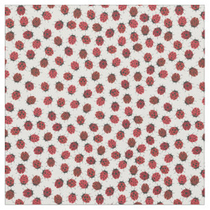 Red Modern Ladybug overal Stof