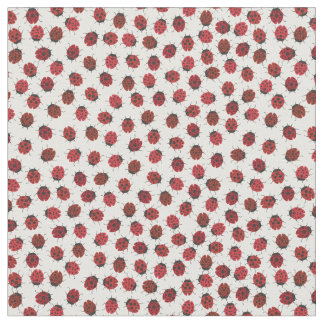 Red Modern Ladybug overal Stof