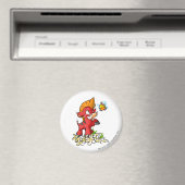 Red Moehog en Buzz Magneet (Insitu (Vaatwasser))