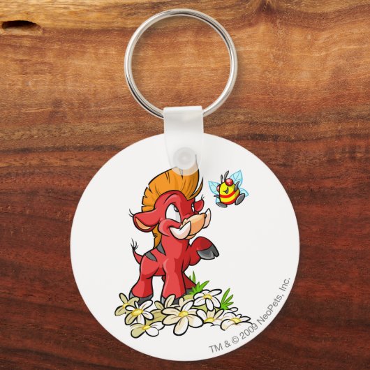 Red Moehog en Buzz Sleutelhanger (Voorkant)