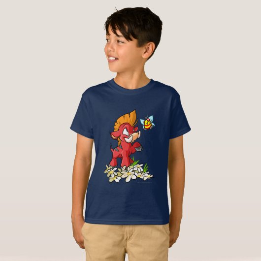 Red Moehog en Buzz T-shirt (Voorkant volledig)