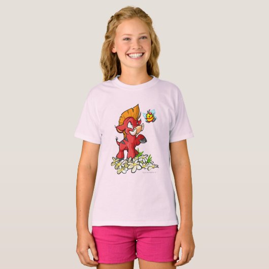 Red Moehog en Buzz T-shirt (Voorkant volledig)