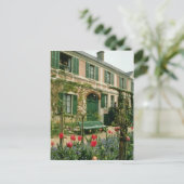 Red Monet's huis en tuin, Giverny, noordelijke sta Briefkaart (Staand voorkant)