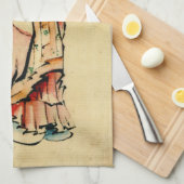 Red Monk 1840 Theedoek (Quarter Fold)