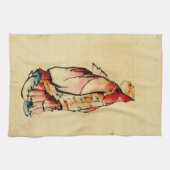 Red Monk 1840 Theedoek (Horizontaal)