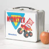 Red Monster Truck — Aangepast Kind (In situ)