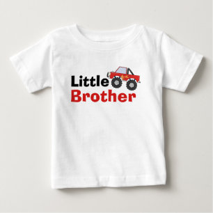 Red Monster Truck Little Brother