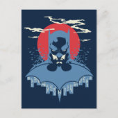 Red Moon Batman met Logo Briefkaart (Voorkant)