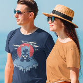 Red Moon Batman met Logo T-shirt