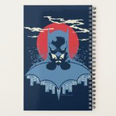 Red Moon Batman With Logo Planner (Achterkant)