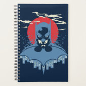 Red Moon Batman With Logo Planner (Voorkant)