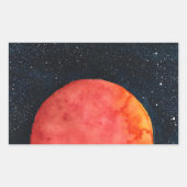 Red Moon Galaxy Stickers (Voorkant)