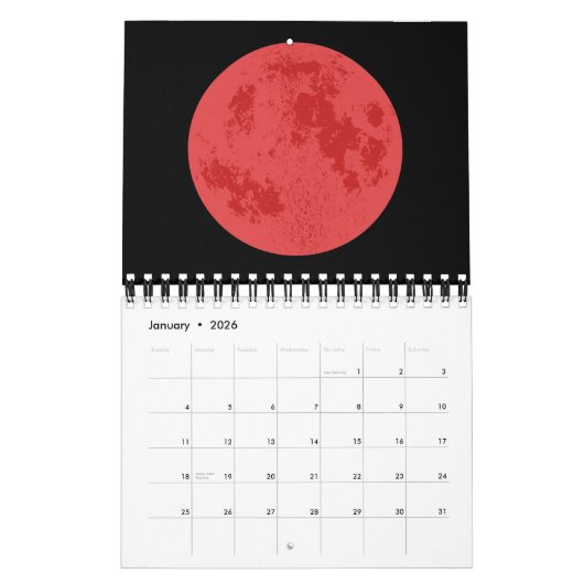 Red Moon Kalender (Jan 2026)