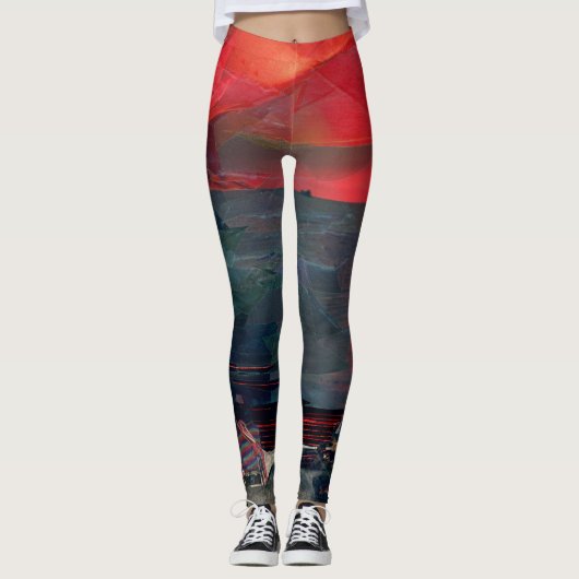 Red Moon Leggings (Voorkant)