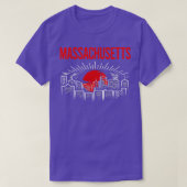 Red Moon Massachusetts T-shirt (Design voorkant)