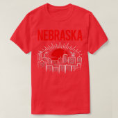 Red Moon Nebraska T-shirt (Design voorkant)