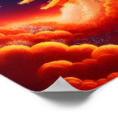 Red Moon Poster (Hoek)