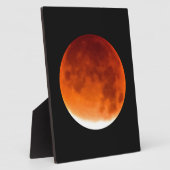 Red Moon Risiing Fotoplaat (Zijkant)