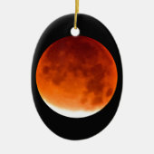 Red Moon Risiing Keramisch Ornament (Voorkant)