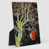 Red Moon Rising Fotoplaat (Zijkant)