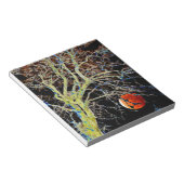 Red Moon Rising Notitieblok (Schuin)