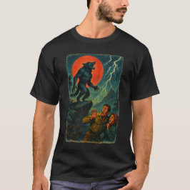 Red Moon Roar - Weerwolf versus avonturiers T-shirt