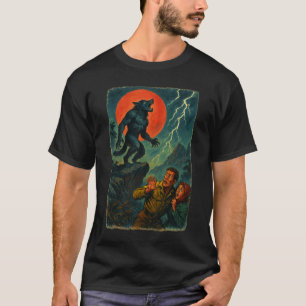 Red Moon Roar - Weerwolf versus avonturiers T-shirt