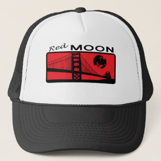 Red Moon Trucker Hat Trucker Pet