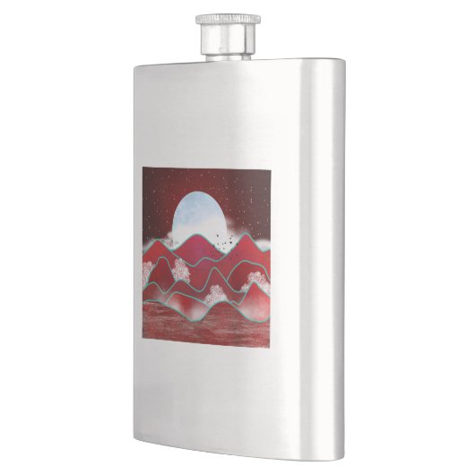 Red Moonrise Flacon (Links)