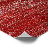 Red Moonrise Poster (Hoek)