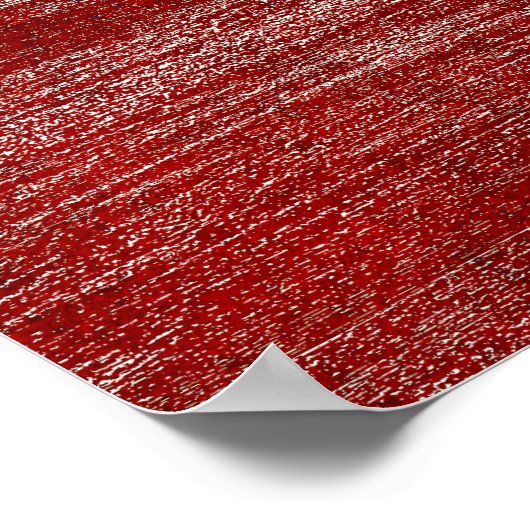 Red Moonrise Poster (Hoek)