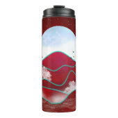 Red Moonrise Thermosbeker (Voorkant)