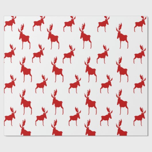 Red Moose Cadeaupapier (Vlak)