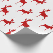 Red Moose Cadeaupapier (Hoek)