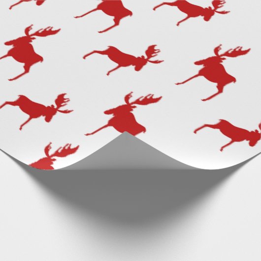 Red Moose Cadeaupapier (Hoek)