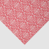 Red Moroccan Abstract Pattern Tissuepapier (Detail)
