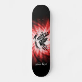 Red Motocross Persoonlijk Skateboard (Voorkant)