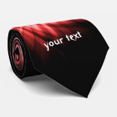 Red Motocross Stropdas (Opgerold)