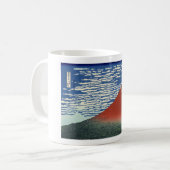 Red Mount Fuji Koffiemok (Voorkant links)