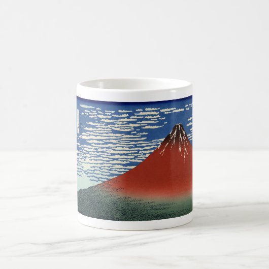 Red Mount Fuji Koffiemok (Center)