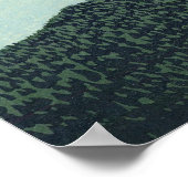 Red Mount Fuji Poster (Hoek)