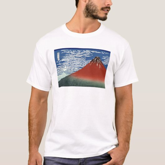 Red Mount Fuji T-shirt (Voorkant)